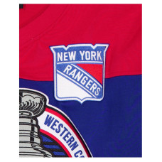 Джерси New York Rangers New Era Blue/Red Stanley Cup Champions Long-Sleeve Hockey Shirt Джерси New York Rangers New Era Blue/Red Stanley Cup Champions Long-Sleeve Hockey Shirt