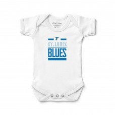 Newborn & Малышам St. Louis Blues Chad & Jake White Bodysuit