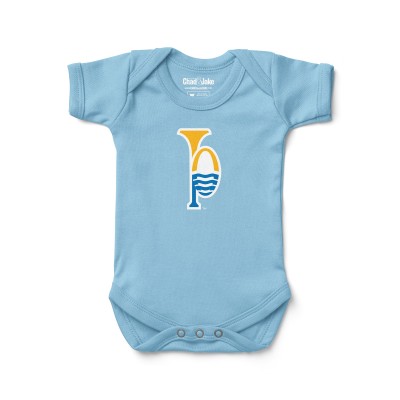 Newborn & Малышам St. Louis Blues Chad & Jake Light Blue Bodysuit