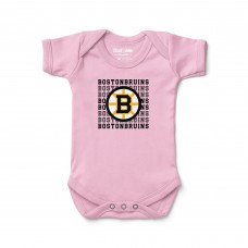 Newborn & Малышам Boston Bruins Chad & Jake Light Pink Bodysuit