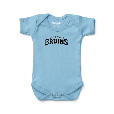 Newborn & Малышам Boston Bruins Chad & Jake Light Blue Bodysuit