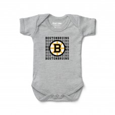 Newborn & Малышам Boston Bruins Chad & Jake Heather Gray Bodysuit