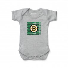 Newborn & Малышам Boston Bruins Chad & Jake Heather Gray Bodysuit