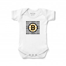 Newborn & Малышам Boston Bruins Chad & Jake White Bodysuit