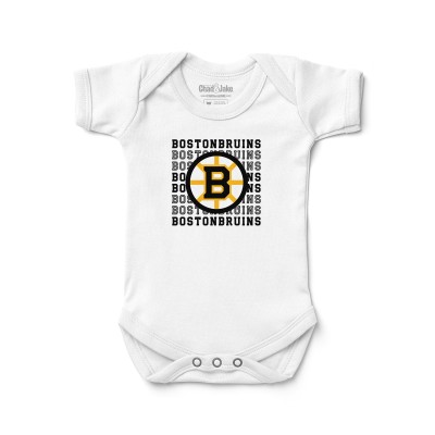 Newborn & Малышам Boston Bruins Chad & Jake White Bodysuit
