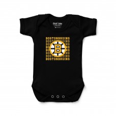 Newborn & Малышам Boston Bruins Chad & Jake Black Bodysuit