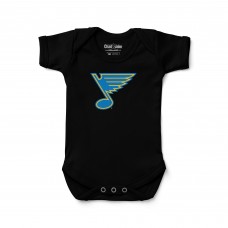 Newborn & Малышам St. Louis Blues Chad & Jake Black Bodysuit
