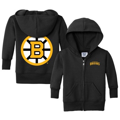 Newborn & Малышам Boston Bruins Chad & Jake Black Full-Zip Sweatshirt