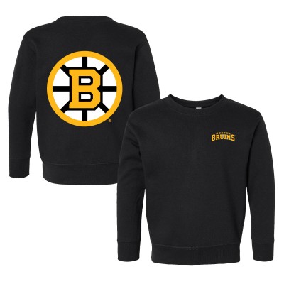 Toddler Boston Bruins Chad & Jake Black Pullover Sweatshirt