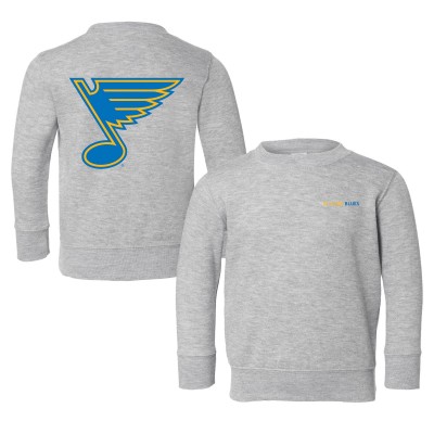 Toddler St. Louis Blues Chad & Jake Heather Gray Pullover Sweatshirt