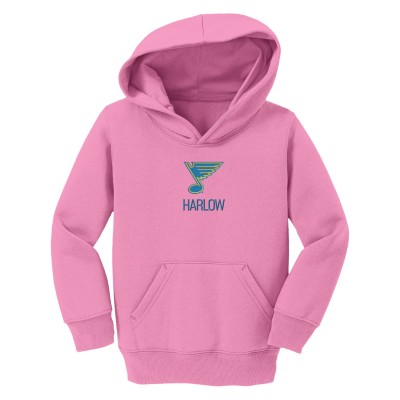 Toddler St. Louis Blues Chad & Jake Pink Pullover Hoodie