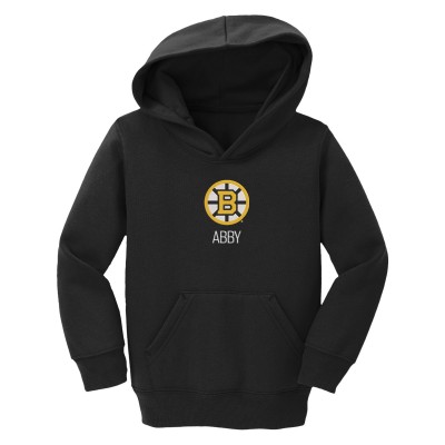 Toddler Boston Bruins Chad & Jake Black Pullover Hoodie