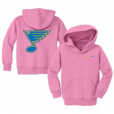 Toddler St. Louis Blues Chad & Jake Pink Pullover Hoodie