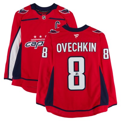 Alexander Ovechkin Washington Capitals Autographed Fanatics Authentic Red Fanatics Authentic Pro Jersey