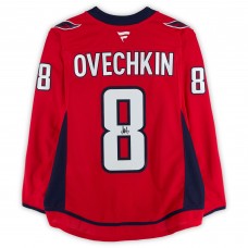 Alexander Ovechkin Washington Capitals Autographed Fanatics Authentic Red Fanatics Authentic Pro Jersey