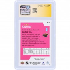 Kirill Kaprizov Minnesota Wild Autographed 2020-21 Upper Deck Extended Series Rookie Class Special Edition #RC-1 CGC Fanatics Witnessed Authenticated Rookie Card