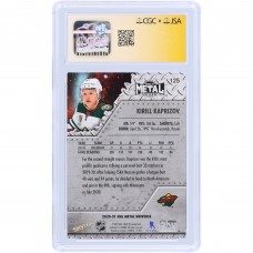Kirill Kaprizov Minnesota Wild Autographed 2020-21 Upper Deck Metal Universe #125 CGC Fanatics Witnessed Authenticated Rookie Card