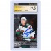 Kirill Kaprizov Minnesota Wild Autographed 2020-21 Upper Deck Metal Universe #125 CGC Fanatics Witnessed Authenticated 9.5/10 Rookie Card