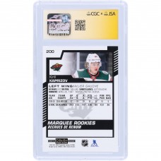 Kirill Kaprizov Minnesota Wild Autographed 2020-21 Upper Deck O-Pee-Chee Platinum Marquee Rookies #200 CGC Fanatics Witnessed Authenticated 9/10 Rookie Card