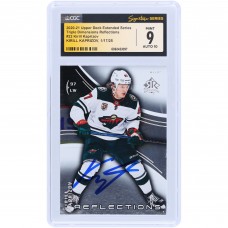 Kirill Kaprizov Minnesota Wild Autographed 2020-21 Upper Deck Extended Series Triple Dimensions Reflections #22 CGC Fanatics Witnessed Authenticated 9/10 Rookie Card