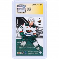 Kirill Kaprizov Minnesota Wild Autographed 2020-21 Upper Deck Extended Series Triple Dimensions Reflections #22 CGC Fanatics Witnessed Authenticated 9/10 Rookie Card