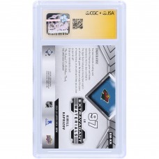 Kirill Kaprizov Minnesota Wild Autographed 2021-22 Upper Deck SPx Extravagant Materials Jersey Relic #EM-KK CGC Fanatics Witnessed Authenticated 9.5/10 Card