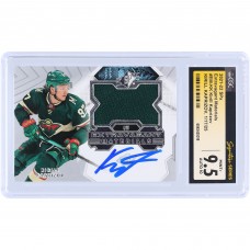 Kirill Kaprizov Minnesota Wild Autographed 2021-22 Upper Deck SPx Extravagant Materials Jersey Relic #EM-KK CGC Fanatics Witnessed Authenticated 9.5/10 Card