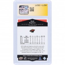 Kirill Kaprizov Minnesota Wild Autographed 2020-21 Upper Deck Extended Series Ultimate Victory #UV-35 CGC Fanatics Witnessed Authenticated 9.5/10 Rookie Card