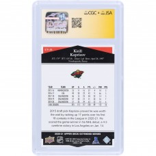 Kirill Kaprizov Minnesota Wild Autographed 2020-21 Upper Deck Extended Series Ultimate Victory #UV-35 CGC Fanatics Witnessed Authenticated 10/10 Rookie Card