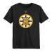 Juvenile Boston Bruins Outerstuff Black Primary Logo T-Shirt