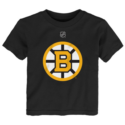 Футболка для малыша Boston Bruins Outerstuff Black Primary Logo