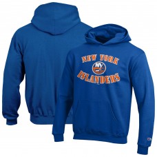 Подростковая New York Islanders Champion Blue Fleece Powerblend Hoodie