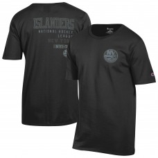 New York Islanders Champion Black Tonal T-Shirt New York Islanders Champion Black Tonal T-Shirt