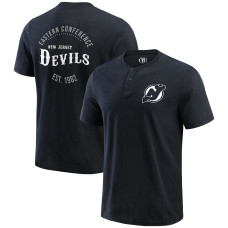 Футболка New Jersey Devils Darius Rucker Collection by Fanatics Black Fanatics Fest Washed Henley Футболка New Jersey Devils Darius Rucker Collection by Fanatics Black Fanatics Fest Washed Henley