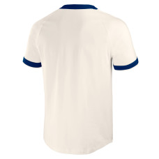 Футболка New York Rangers Darius Rucker Collection by Fanatics Cream Fanatics Fest Henley Raglan Футболка New York Rangers Darius Rucker Collection by Fanatics Cream Fanatics Fest Henley Raglan
