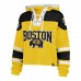 Толстовка Женская Boston Bruins 47 Gold 2026 NHL Stadium Series Cropped Lacer