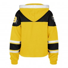 Толстовка Женская Boston Bruins 47 Gold 2026 NHL Stadium Series Cropped Lacer