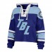 Толстовка Женская Tampa Bay Lightning 47 Blue 2026 NHL Stadium Series Cropped Lacer