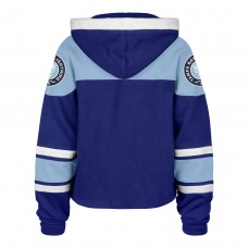 Толстовка Женская Tampa Bay Lightning 47 Blue 2026 NHL Stadium Series Cropped Lacer
