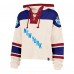 Женская New York Rangers 47 Cream 2026 NHL Winter Classic Cropped Superior Lacer Hoodie