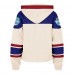 Женская New York Rangers 47 Cream 2026 NHL Winter Classic Cropped Superior Lacer Hoodie