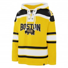 Толстовка Boston Bruins 47 Gold 2026 NHL Stadium Series Superior Lacer