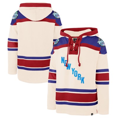 New York Rangers 47 Cream 2026 NHL Winter Classic Superior Lacer Hoodie
