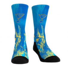 Unisex St. Louis Blues Rock Em Socks Team Colors Three-Pack Crew Socks