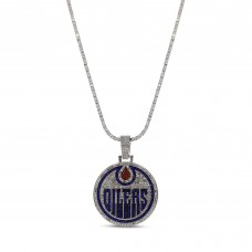 Подвеска Edmonton Oilers Silver 20 Logo Pendant