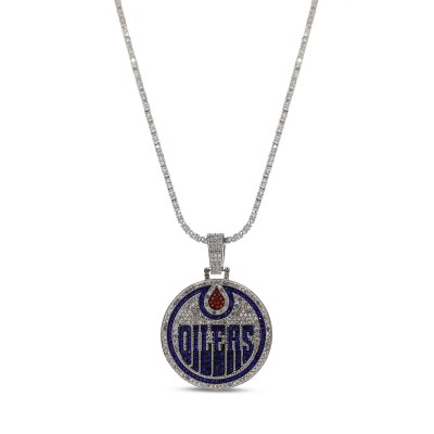 Подвеска Edmonton Oilers Silver 20 Logo Pendant