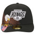 Бейсболка Los Angeles Kings New Era Black Freedom Pre-Curved 59FIFTY