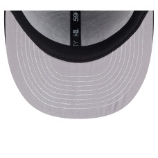 Бейсболка Boston Bruins New Era Black Freedom Pre-Curved 59FIFTY