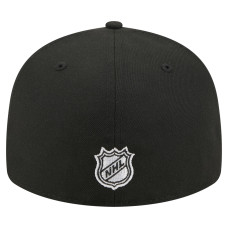 Бейсболка Florida Panthers New Era Black Freedom Pre-Curved 59FIFTY