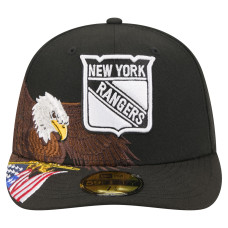 Бейсболка New York Rangers New Era Black Freedom Pre-Curved 59FIFTY Бейсболка New York Rangers New Era Black Freedom Pre-Curved 59FIFTY